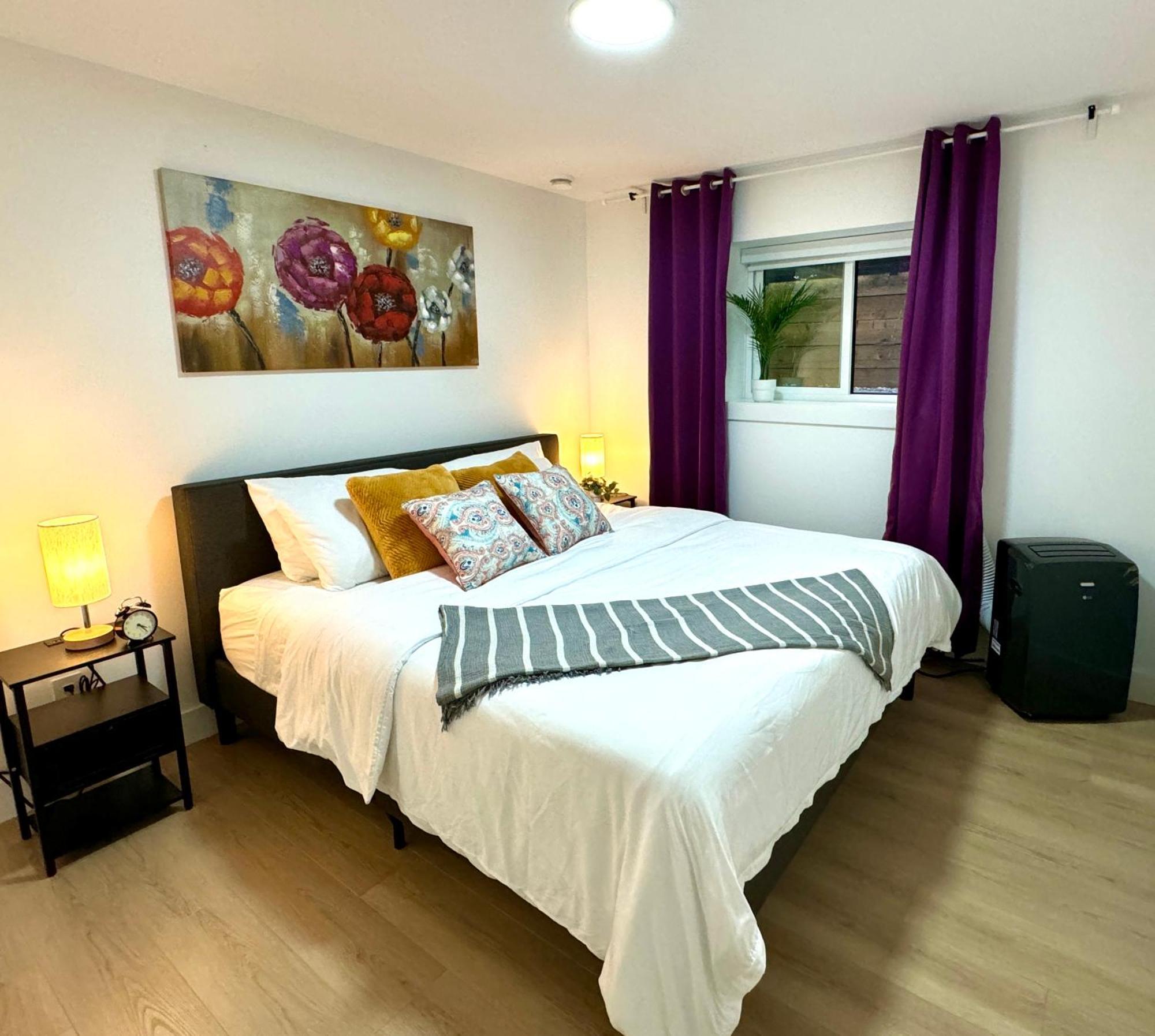 Guest house The Sunset Haven- Cozy 2br Basement Near White Rock